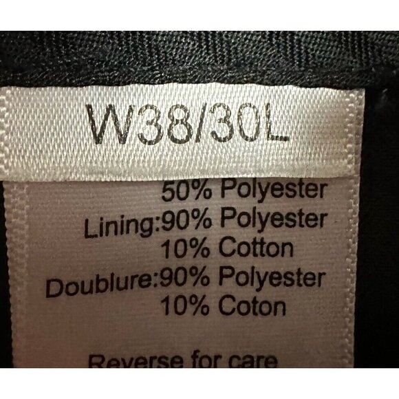 Paisley And Gray Slim Fit Pants 50% Wool Size 38 X 30 Brown Tweed - Picture 7 of 7